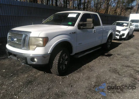 2012 Ford F-150 Lariat z USA, uszkodzony, nr VIN 1FTFX1ET7CFA60227